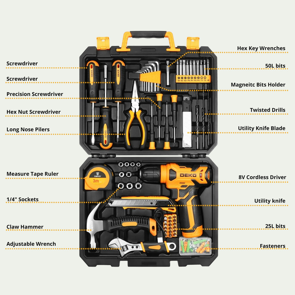 Hardware Drill Toolbox
