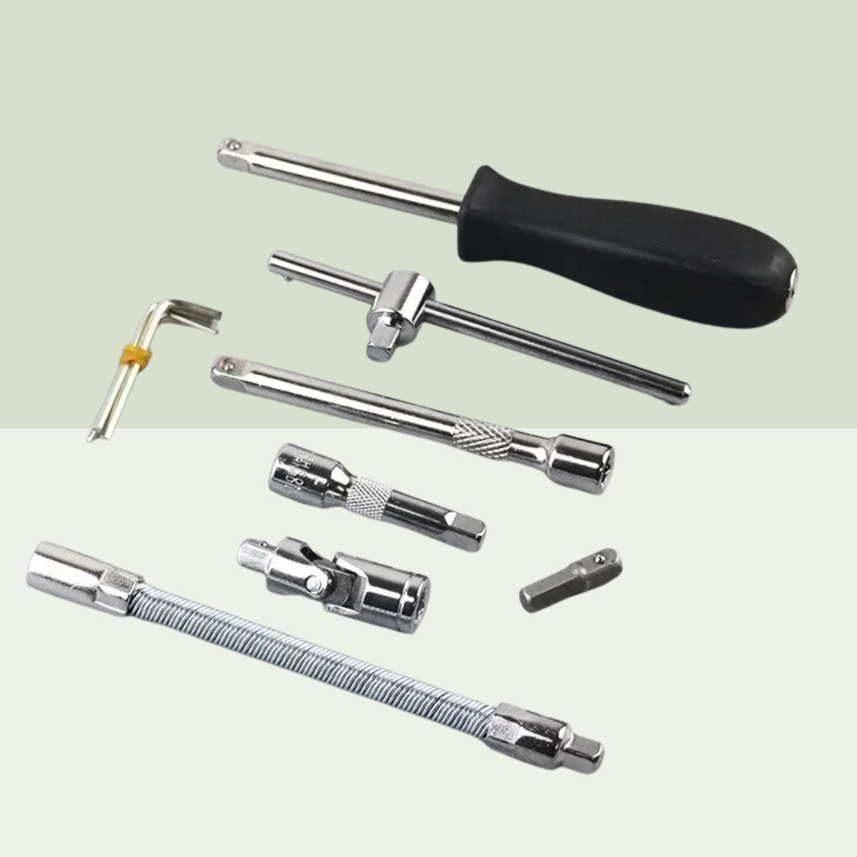 46Pcs Socket Wrench Toolkit